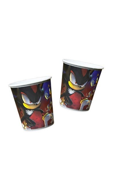 parti show Shadow Sonic Karton Bardak 8 Adet