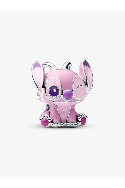 D&D Dora&Dora Disney Lilo ve Stitch Angel Charm 925 Ayar Gümüş