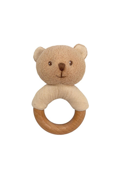 Egmont Toys Ursuleț din lemn cu zornăitoare Marcel