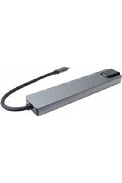 PremiumCord Adaptor USB-C la HDMI+USB3.0+USB2.0 + PD + SD/TF +RJ45