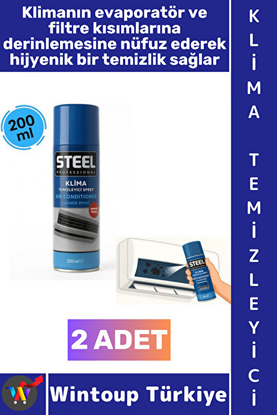 Wintoup #Sprey Ev Tipi Split Araç Kliması Hijyen Bakım Toz Kir Koku Giderici ...