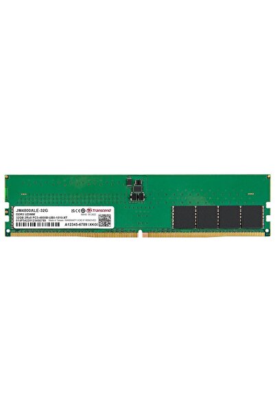 Transcend JetRam JM4800ALE-32G 32GB DDR5 4800MHz CL40 Masaüstü Bellek
