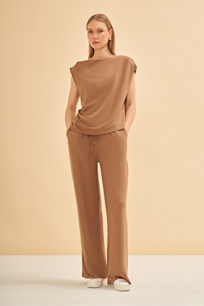 UTOPIAN Beli Lastikli Regular Pantolon
