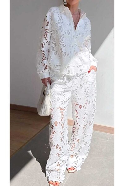 NÜANS MODA Dantel takim