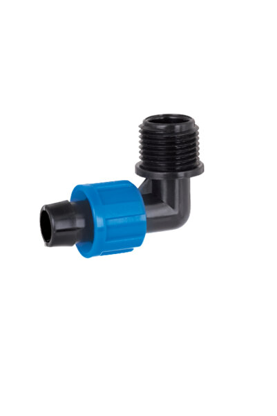 POELSAN Reverse Locking Male Elbow - 16×1/2″ 5 Pieces