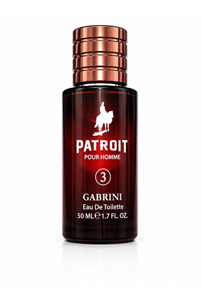 Gabrini Patroit Pour Homme 3 Erkek Parfüm 50ML-Kalıcı Odunsu Ferah Koku