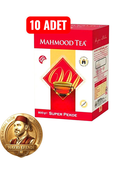 Mahmood Tea SEYLAN DÕKME KACAK ÇAY (10ADET) (DİBEK KAHVE HEDİYELİ)
