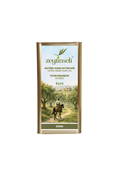 Zeytinseli Zeytincilik Zeytinseli Naturel Sızma Zeytinyağı 5 LT