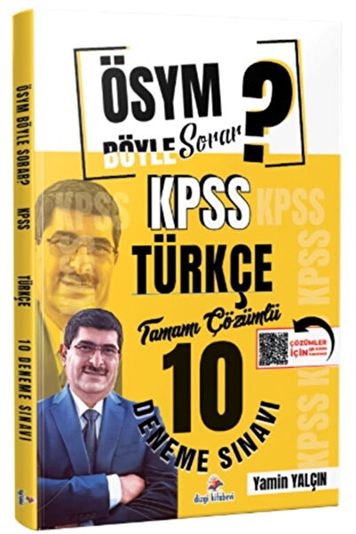Dizgi Kitap ÖSYM Böyle Sorar 2026 KPSS Türkçe Tamamı PDF Çözümlü 10 Deneme Sı...