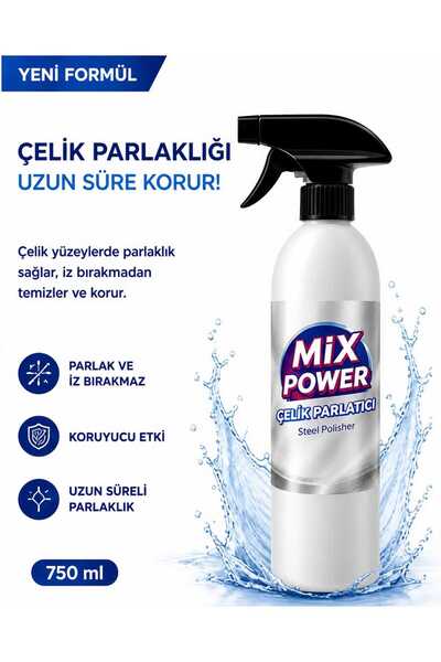 MIXPOWER Çelik Parlatıcı 750 ml