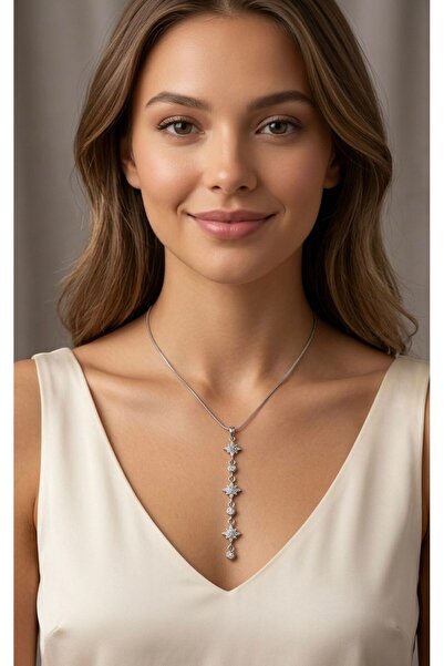 Mutenaura Luxury Premium Steel Y Necklace