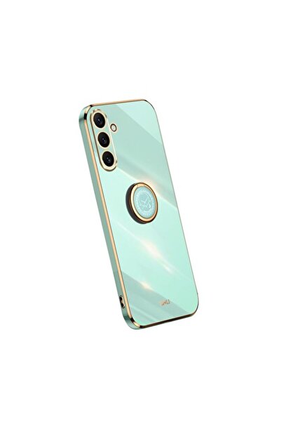 Xinli Straight Θήκη Σιλικόνης με Δαχτυλίδι Mint Green (Samsung Galaxy A16 4G ...