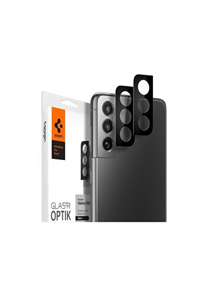 Spigen Samsung Galaxy S21 Plus 5G GLAS.tR™ Optik Camera Lens x2 Pack Black