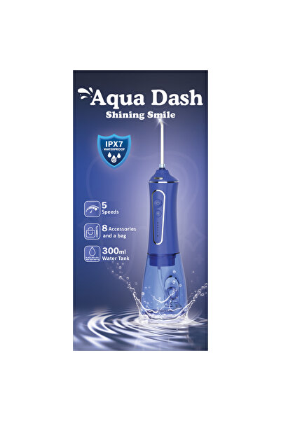 aqua dash Water Flosser in Blue