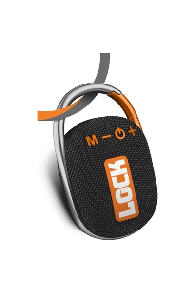 kruxon Lock Mor Taşınabilir Bluetooth Hoparlör Kilit Özellikli Yüksek Ses Gücü