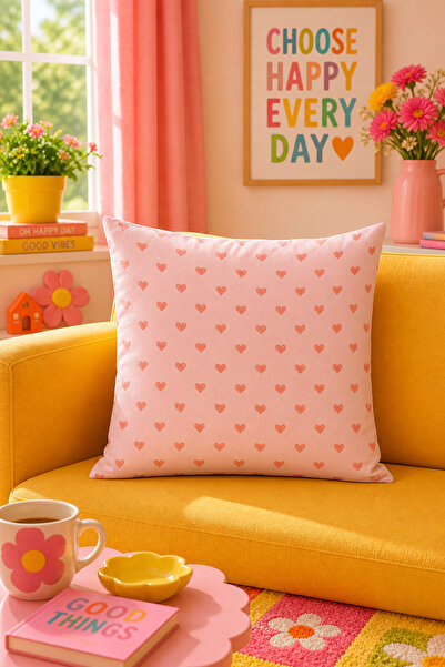Bertille Home Σειρά Pop Art Κάλυμμα μαξιλαριού διπλής όψης με ψηφιακή εκτύπωση