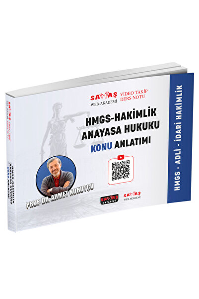 Savaş Yayınevi Adli-İdari Hakimlik HMGS Anayasa Hukuku Konu Anlatımı Savaş Ya...