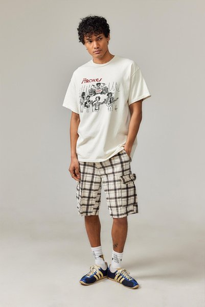 Tee&more. Unisex Oversize the Strokes Printed Premium T-Shirt