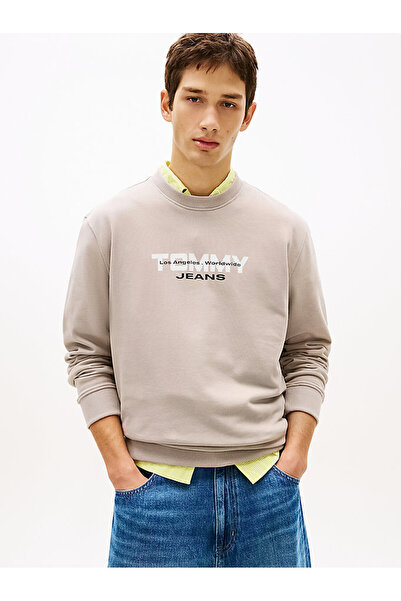 Tommy Hilfiger Erkek Regular Fit Essential Sweatshirt