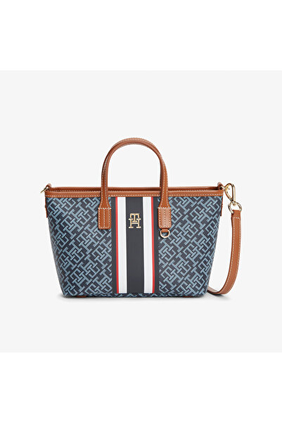 Tommy Hilfiger Monoplay Kadın Mavi El Çantası