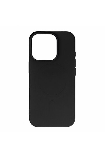 OEM Husă din silicon lichid MagSafe pentru iPhone 17 Pro - Negru