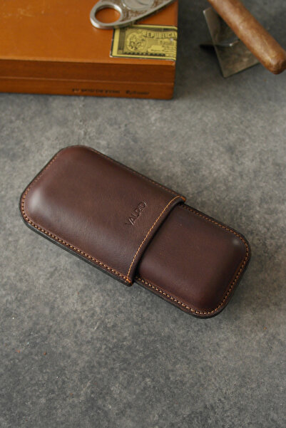 Bolt Leather %100 Gerçek Deri Puro Kılıfı - İkili, KAHVERENGİ