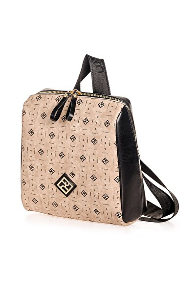 OEM Σακίδιο πλάτης Pierro Accessories Hemera Monogram σε Χρώμα Πούρου 90691PM04