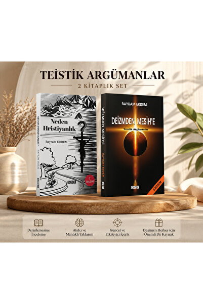 Gdk Yayınları Deizm, Hristiyanlık ve İnanç Üzerine 2 Kitap Seti – Bayram Erdem