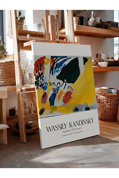 Postifull Wassily Kandinsky - Impression Iii (Concert), Canvas Painting, Art ...