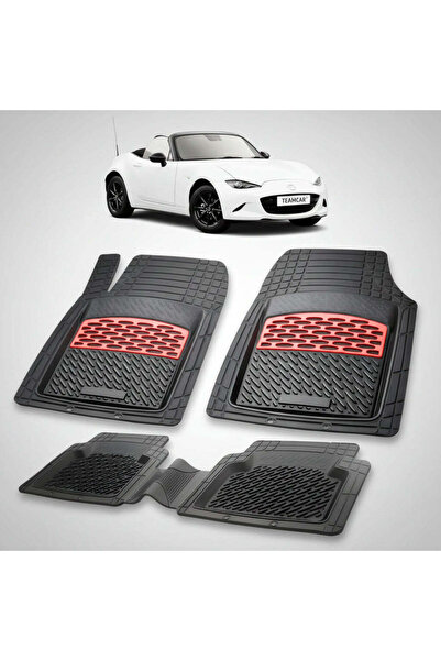 TEAMCAR Covorașe Mazda MX-5 ND Soft Top 2015-2023 |   Ediția Roșie – TeamCar ®