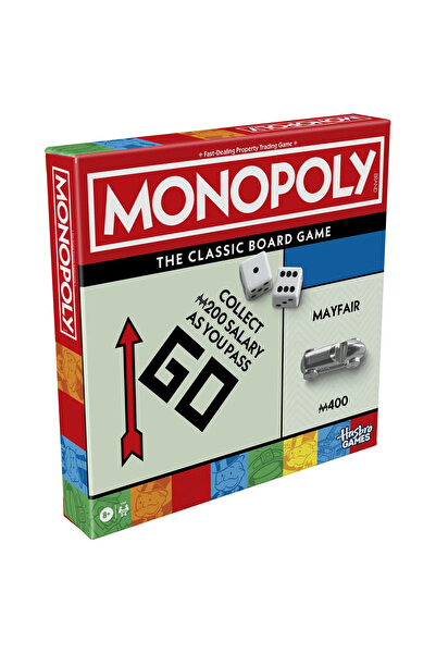 Hasbro JOC MONOPOLY CLASSIC REFRESH IN LIMBA ENGLEZA