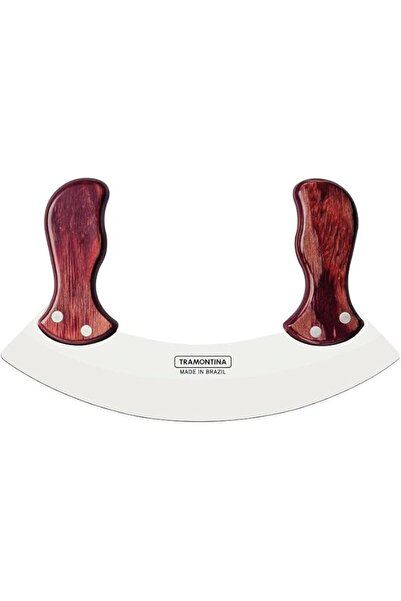 TRAMONTINA Mezzaluna Chopper and Mincing Knife with Stainless Steel Blade and...