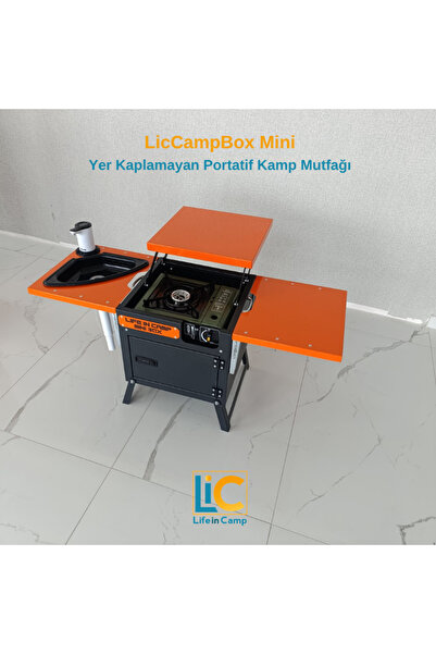 Lic LifeInCamp Kamp Tutkunları İçin Hafif, Dayanıklı ve Şık Yer Kaplamayan Ka...