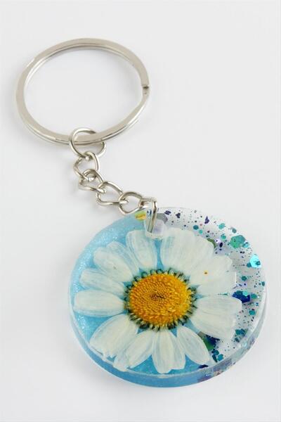 ZERO LAND Nhrhls Papatya (115111) Epoxy Keychain-Mi