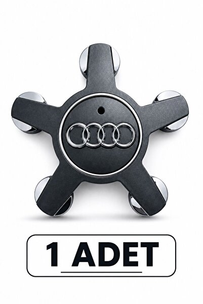 Carvian AUDİ Uyumlu Jant Göbeği Ahtapot Jant Göbeği Audi 5 Kol Jant Göbeği ( ...