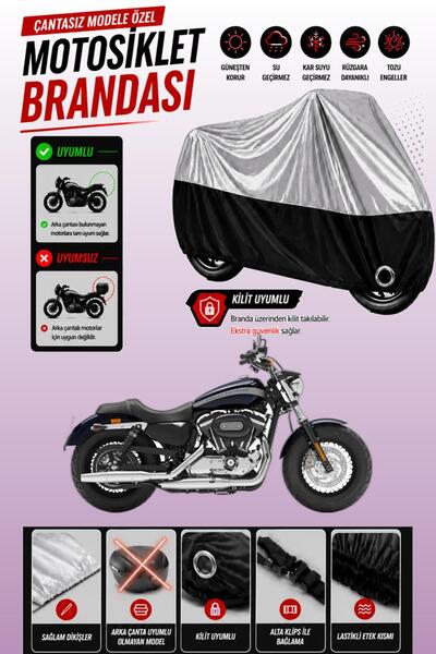 Cemku Twin Top Gray - Bottom Black Harley-Davidson Sportster 1200 Custom Comp...