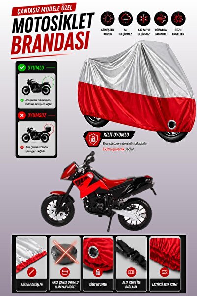 Cemku Twin غطاء محرك متوافق مع KTM 640 Duke II باللون الرمادي من الأعلى والأح...