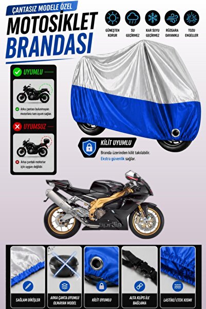 Cemku Twin Top Gray - Bottom Blue Aprilia Rsv Mille Compatible Engine Cover, ...
