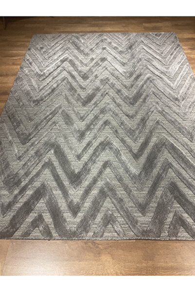 WOOLKNOT HALI MOHER MHR011 160X235 GRİ HALI
