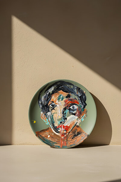 ARİENEL Echoes Series | Dekoratif Seramik Duvar Tabağı | 25 cm | Signature | ...