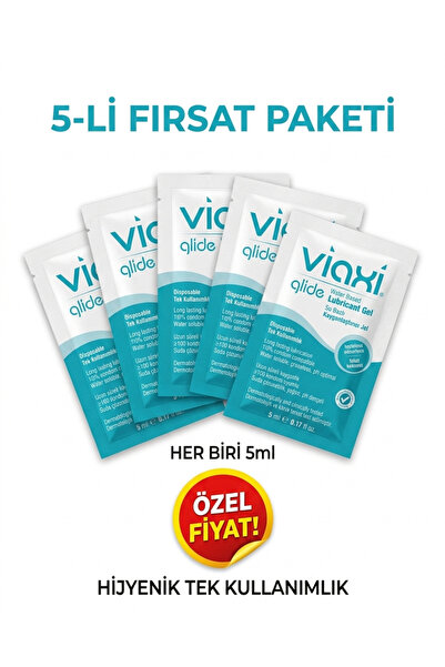 Greenport Su Bazlı Kayganlaştırıcı Jel 5 ml X 5 Adet Tek Kullanımlık - Ph Dengeli