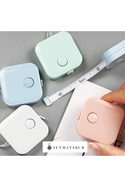 seymatabur Automatic Cute Tape Measure for Measuring Inches and Centimeters, ...