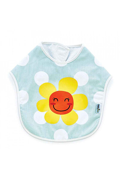 Babyjem Памучен лигавник на точки (Цвят: Син)
