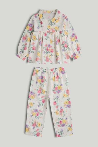 MOTHERCARE بيجامات منسوجة بنقوش زهرية