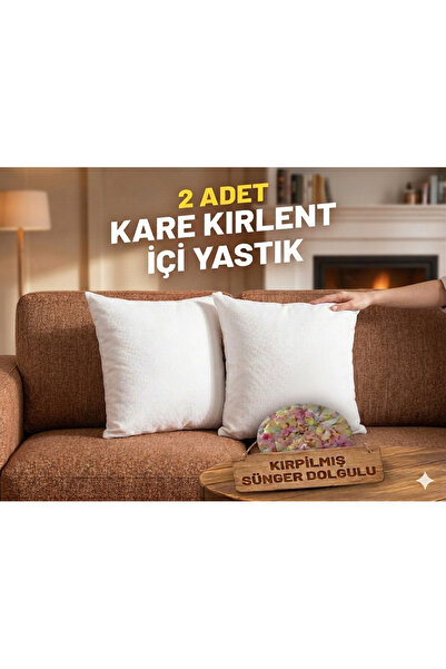 Elgrande EKO SÜNGER DOLGULU 2'LÜ KARE KIRLENT PAKET