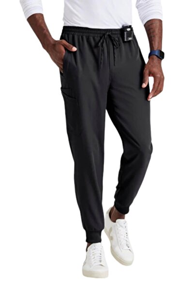 Barco Unify Pantaloni medicali jogger pentru bărbați BUP602 - Negru