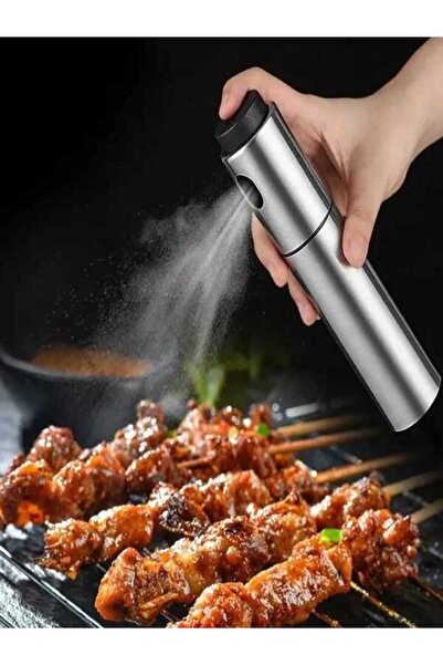 deryora 100 Ml'lik Paslanmaz Çelik Gövdeli Sprey Yağlık, Zeytinyağlık Ve Sirk...