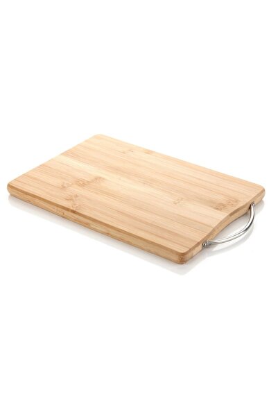 MİEN Metal Kulplu Bambu Kesme Tahtası 22x32