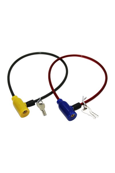 Generic Brand Eco bicycle lock with bag - 1 piece will be sent in any color