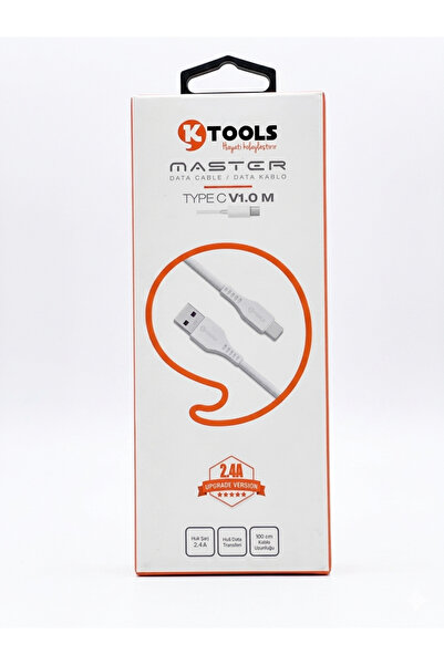 Ktools Usb ve tapsi girişli orijinal şarj kablosu uzunluk 1 metre